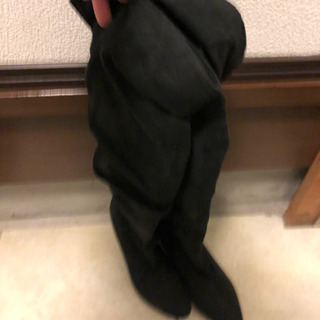 【中古】ロングブーツ　Lサイズ