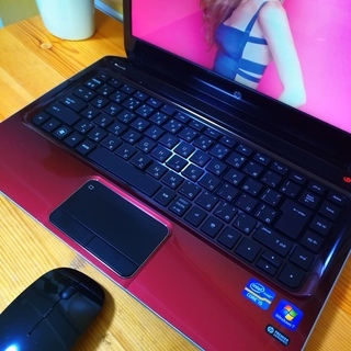 corei5メモリ8Gで超高性能♪ 大容量500G！ 可愛いクリムゾンレッド光沢 