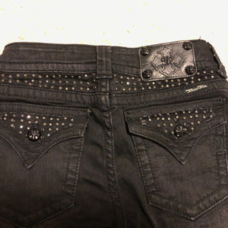 Miss Me 黒デニム | faculdadeuninorte.com.br