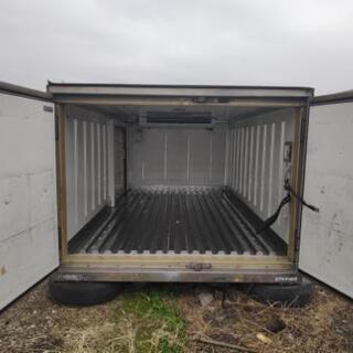 見本品　ミニ　コンテナ　美品　箱　物置　断熱材あり　綺麗　現物確認可能