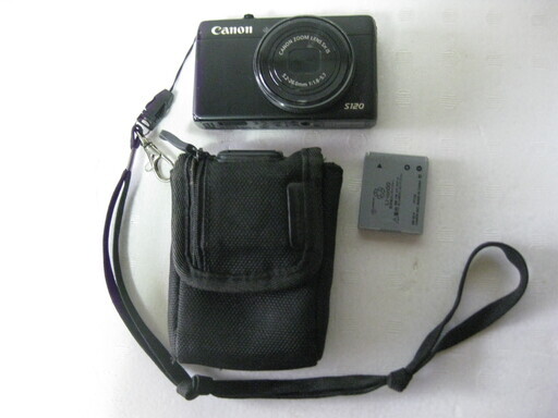 Canon PowerShotS120 デジタルカメラ　ブラック　現状品