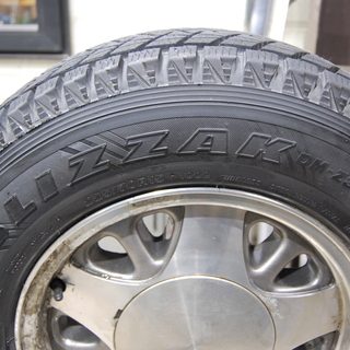 中古スタッドレス4本セット　ブリヂストン ブリザック DM-Z3 225/70R15　シボレーアストロ純正ホイール