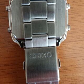 【中古】セイコースピリット ソーラー電波時計 SBFG001