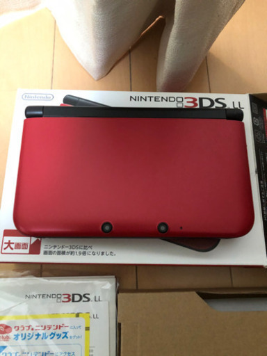 ニンテンドー3ds LL レッドブラック