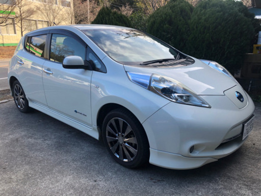 リーフ エアロ付き ソーラーパネル 車検３年１月 お届け 名義変更込み ヨッシー 那須塩原のリーフの中古車 ジモティー