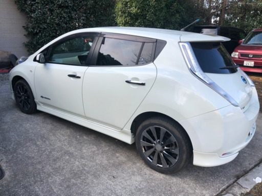 リーフ エアロ付き ソーラーパネル 車検３年１月 お届け 名義変更込み ヨッシー 那須塩原のリーフの中古車 ジモティー