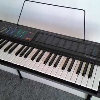 CASIO キーボード カシオトーン CT-390 純正スタンド ACアダプター 