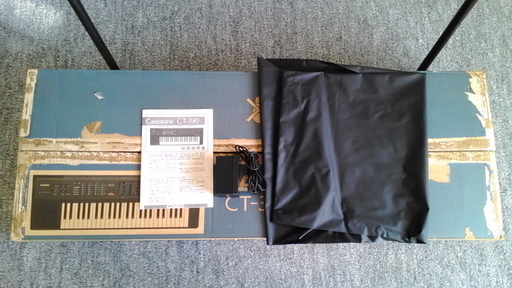 CASIO キーボード カシオトーン CT-390 純正スタンド ACアダプター カシオ