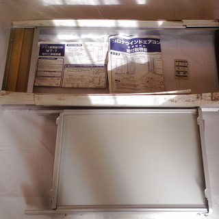 99年製 コロナ/CORONA 窓用ウインドエアコン CW-169NR リモコン+取付枠+