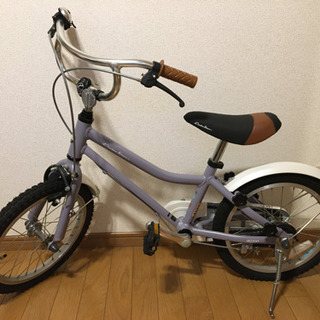 子ども用自転車　16インチ　コーダブルーム　パープル　美品