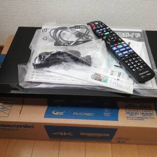 【お取引中・中古美品】パナソニック 4TB 7チューナー ブルーレイレコーダー 全録 6チャンネル同時録画 DIGA DMR-UX4050