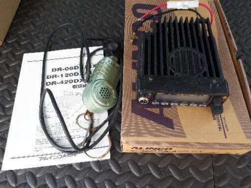 アルインコ　430 無線機　20w Jマーク有り　防水マイク付き