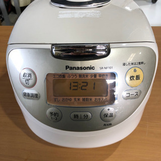 🌷10年製 Panasonic 電子ジャー炊飯器 5.5合炊き🌷