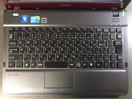 sony vaio 13000円。送料込み