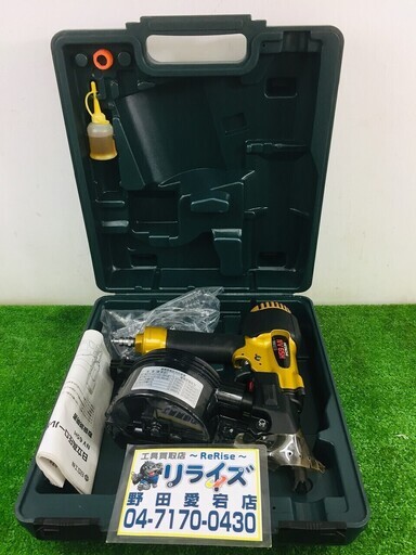 日立工機 高圧釘打ち機 NV65H 【リライズ野田愛宕店】【店頭引取限定】【中古品】１点限り早い者勝ち！