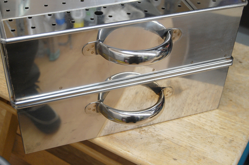 業務用 角蒸し器 3段 EBM ステンレス 蒸し器 39cm 茶碗蒸しラック付き