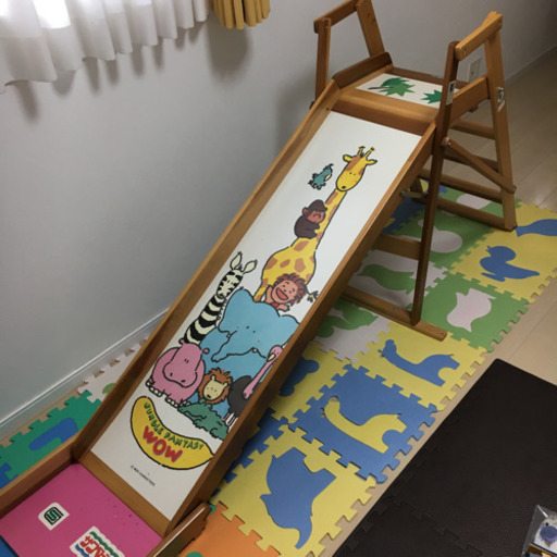 定価　23800円　木製滑り台　アニマルワウ