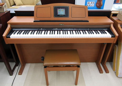 札幌市/清田区 Roland/ローランド 電子ピアノ HPi-6D-LC 2006年製 ライトチェリー調 デジスコア・シリーズ 楽器 音楽 練習 動作確認済み