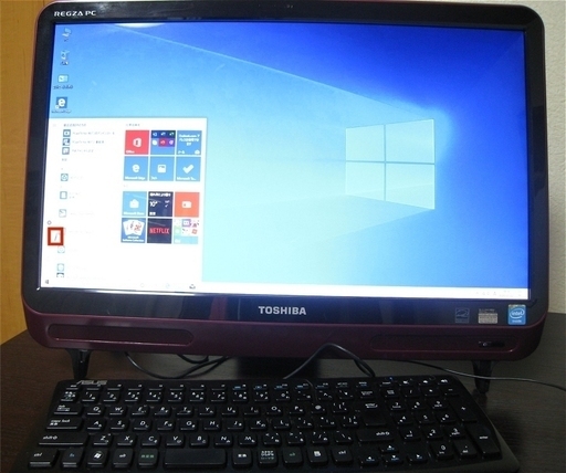 ■REGZA PC D712/V3HM(Cel1000M/4G/1TB(使用2000時間以下)/Win10最新版)