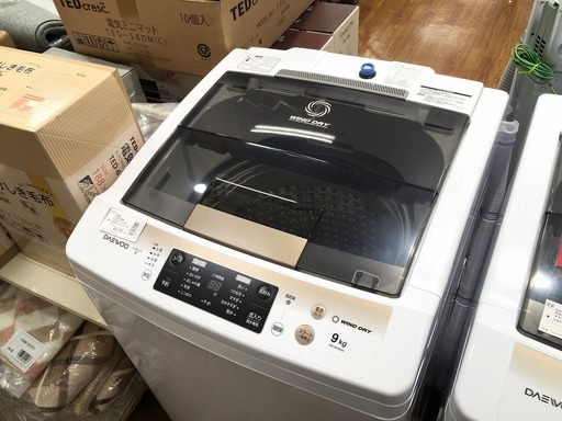 全自動洗濯機 Daewoo DW-MT90GD 2018年製入荷しました。【トレジャーファクトリーミスターマックスおゆみ野店】