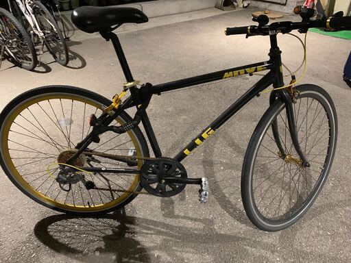 自転車 Lig リグ クロスバイク 700c シマノ製7段変速 サムシフター 前輪クイックリリース 前後キャリパーブレーキ Lig Mo もよ 六本木のクロスバイクの中古あげます 譲ります ジモティーで不用品の処分