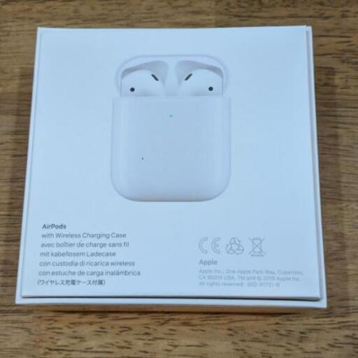 APPLE MRXJ2J/A 第二世代　ワイヤレス充電ケース　ほぼ未使用品