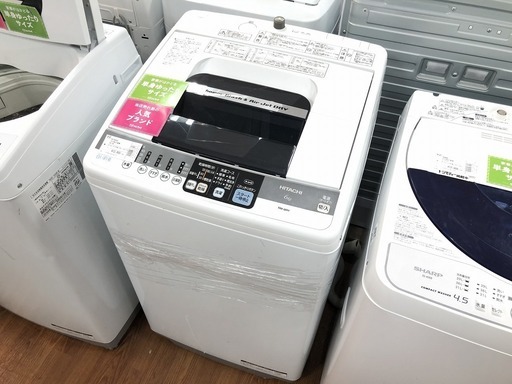 【トレファク府中店】HITACHI 2012年製 6.0kg全自動洗濯機