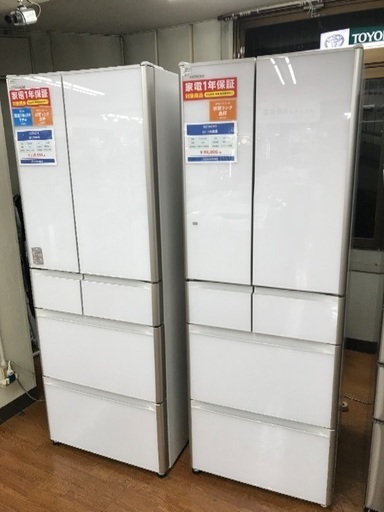 HITACHI 2018年2017年の大型冷蔵庫 430リットル 505リットルが入荷！