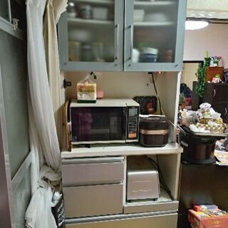 ニトリ　キッチンボード　食器棚　80cm
