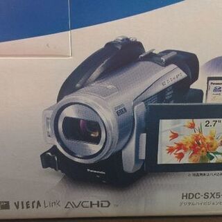 PanasonicデジタルハイビジョンビデオカメラHDC-SX5-Sを探しています。の画像