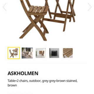 IKEA テラス用テーブルセット