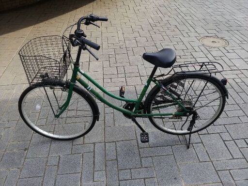 ★自転車２６インチ★（ノイシュタット）グリーン