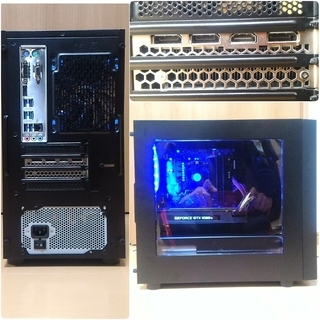 極美品 爆速ゲーミングPC Ryzen 3600 GTX1080Ti メモリ16G SSD480G