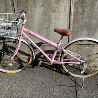 自転車 ピンク