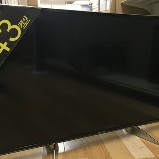 Panasonic 43インチ 4K対応液晶テレビ 安心の1年保証！【トレファク 
