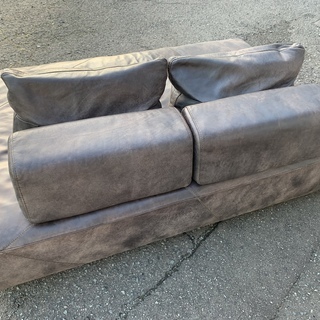 超オススメ！美品 イタリア製 高級本革 レザー LOT´S モジュール式ソファー デザイン Zeno Nugari 幅1750×奥行1200×座面高さ360㎜ コンテンポラリー 中古 セレブブランド家具 超高級！