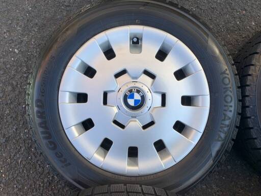 BMW3シリーズ（E46）純正 15インチ 溝たっぷりスタッドレス付き