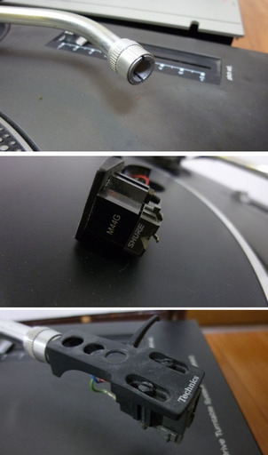 Technics SL-1200MK3 SHURE M44G付 動作OK-