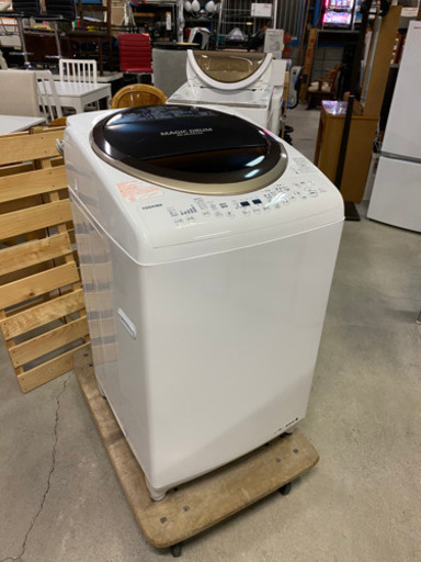 嬉しい乾燥付き！東芝 電気洗濯乾燥機 AW-8V3M 8.0kg洗い 2015年製