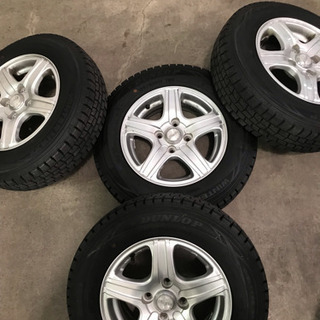 タイヤ、ホイール 155/80R13 ダンロップ スタッドレス 中古