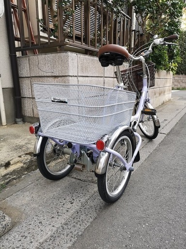 パナソニック製アシスト 3輪車 自転車 ○ご年配者や、配達用に 