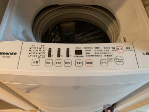 再募集！2018年製！hisense 洗濯機　美品