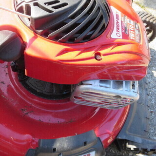 使用頻度少！TROY芝刈り機バケット付5.5馬力