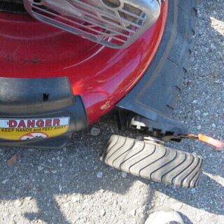 その他 使用頻度少！TROY芝刈り機バケット付5.5馬力
