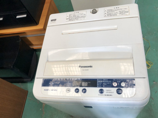 Panasonic 4.5キロ洗濯機
