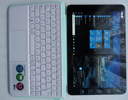 ASUS 　2×1　タブレット＆キーボード　offfece 2010 インストール済み。