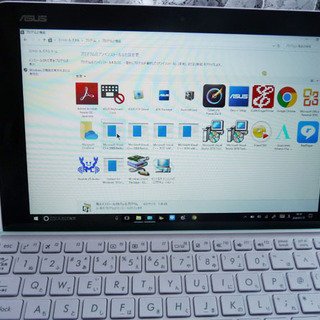ASUS 2×1 タブレット＆キーボード offfece 2010 インストール済み。