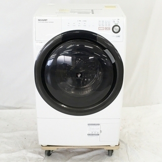 SHARP/ドラム式洗濯乾燥機【洗濯6kg/乾燥3kg】ES-S60★プラズマクラスター/ 買取帝国　朝霞店