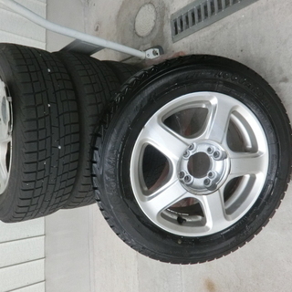 ヨコハマ アイスガード スタッドレス 175/65R14+アルミホイール　4本　中古 ヨコハマ アイスガード スタッドレス 175/65R14+アルミホイール 4本 中古
