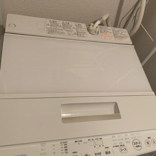 東芝の洗濯機　2017年2月購入
